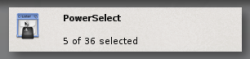 Selection summary
